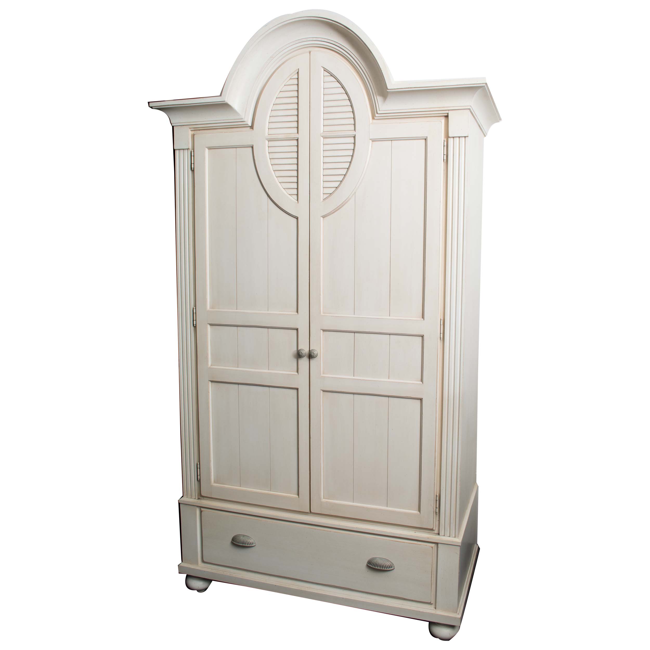 White Armoire by Ethan Allen