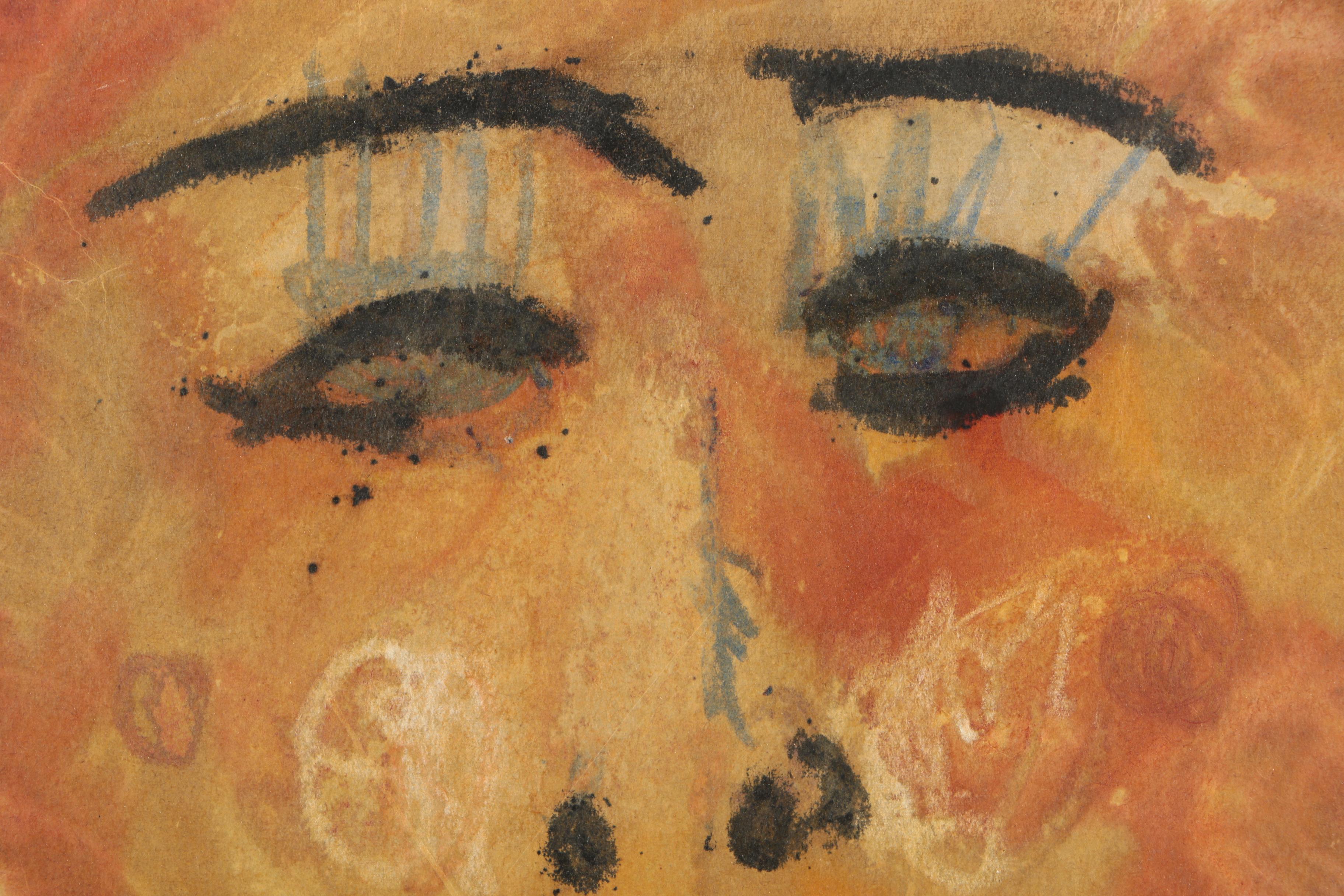 Rutighiano Lithograph of a Woman's Face