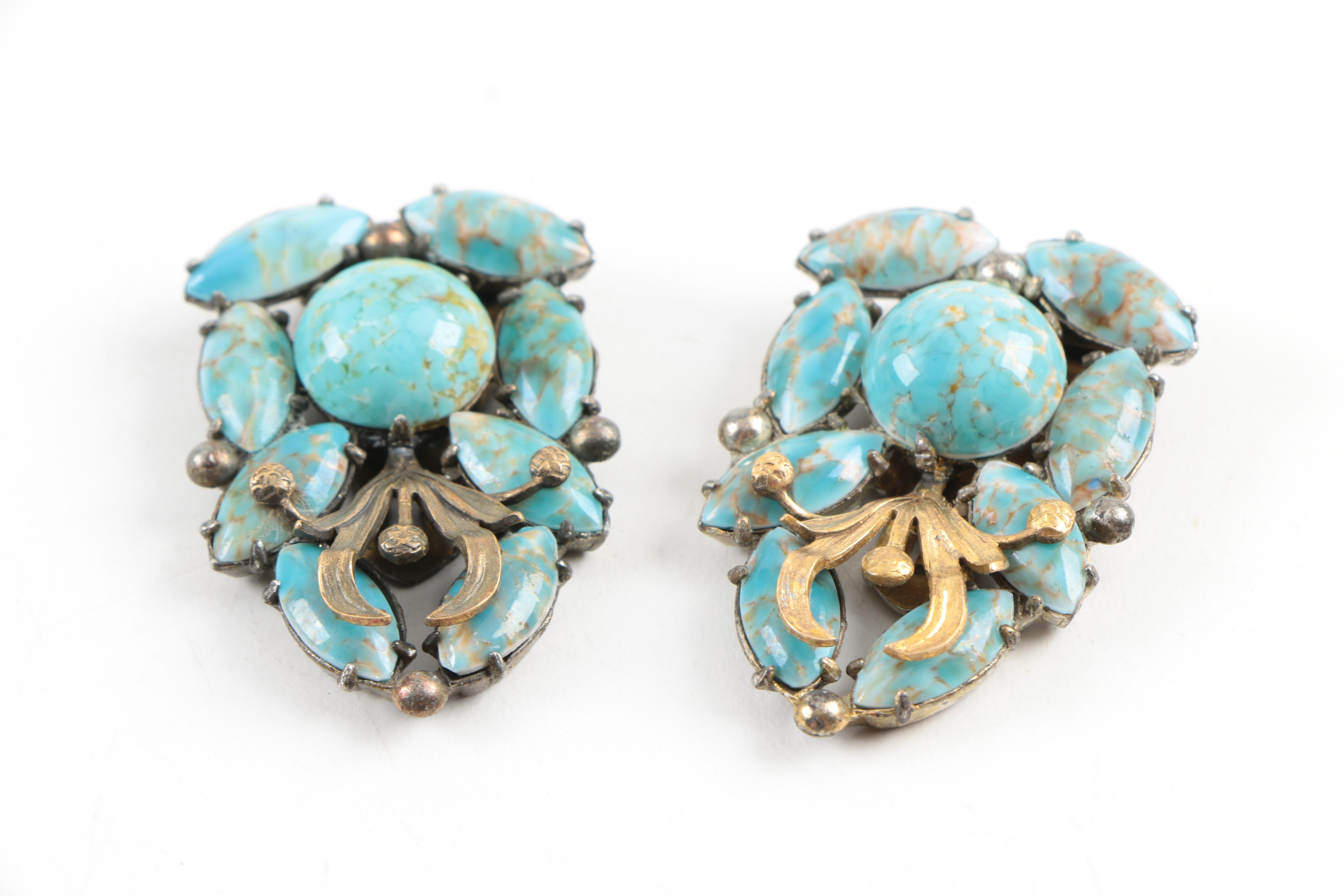 Vintage Fur Clips Including Jakob Bengel Shoe Clip