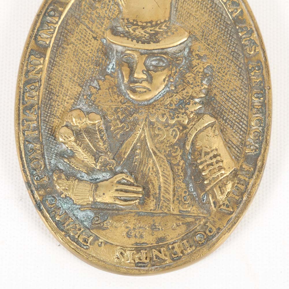 Virginia Metalcrafters "Pocahontas" Plaque