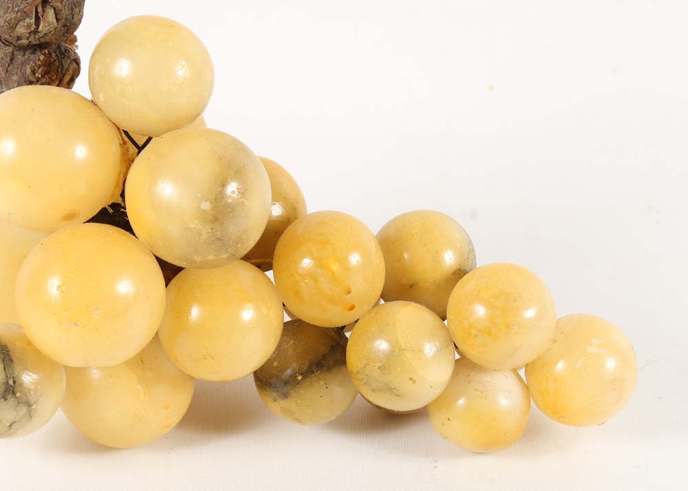 Oversized Marble Grape Figurine