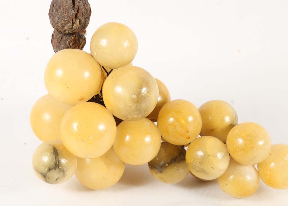 Oversized Marble Grape Figurine