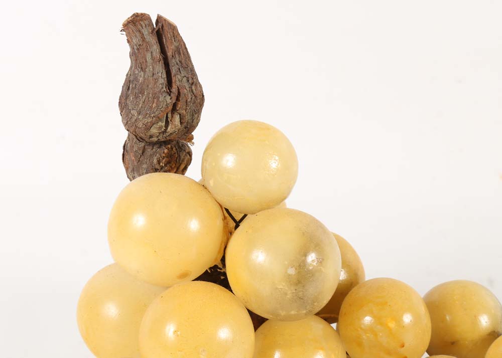 Oversized Marble Grape Figurine