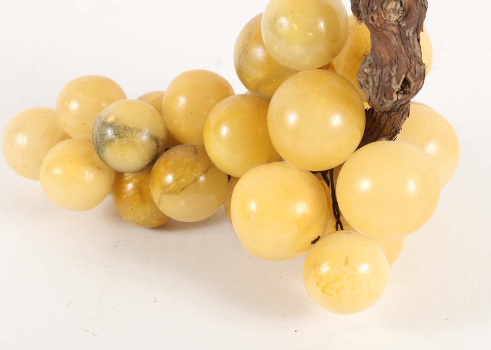 Oversized Marble Grape Figurine