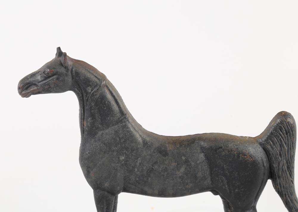 1938 "Kings Genius" Cast Metal Doorstop