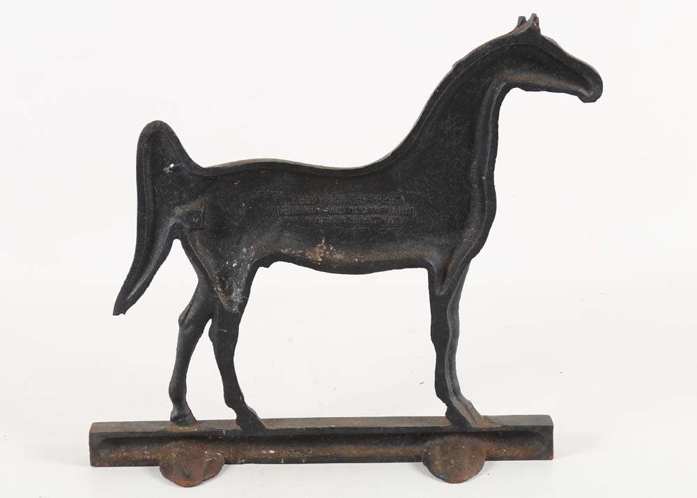 1938 "Kings Genius" Cast Metal Doorstop