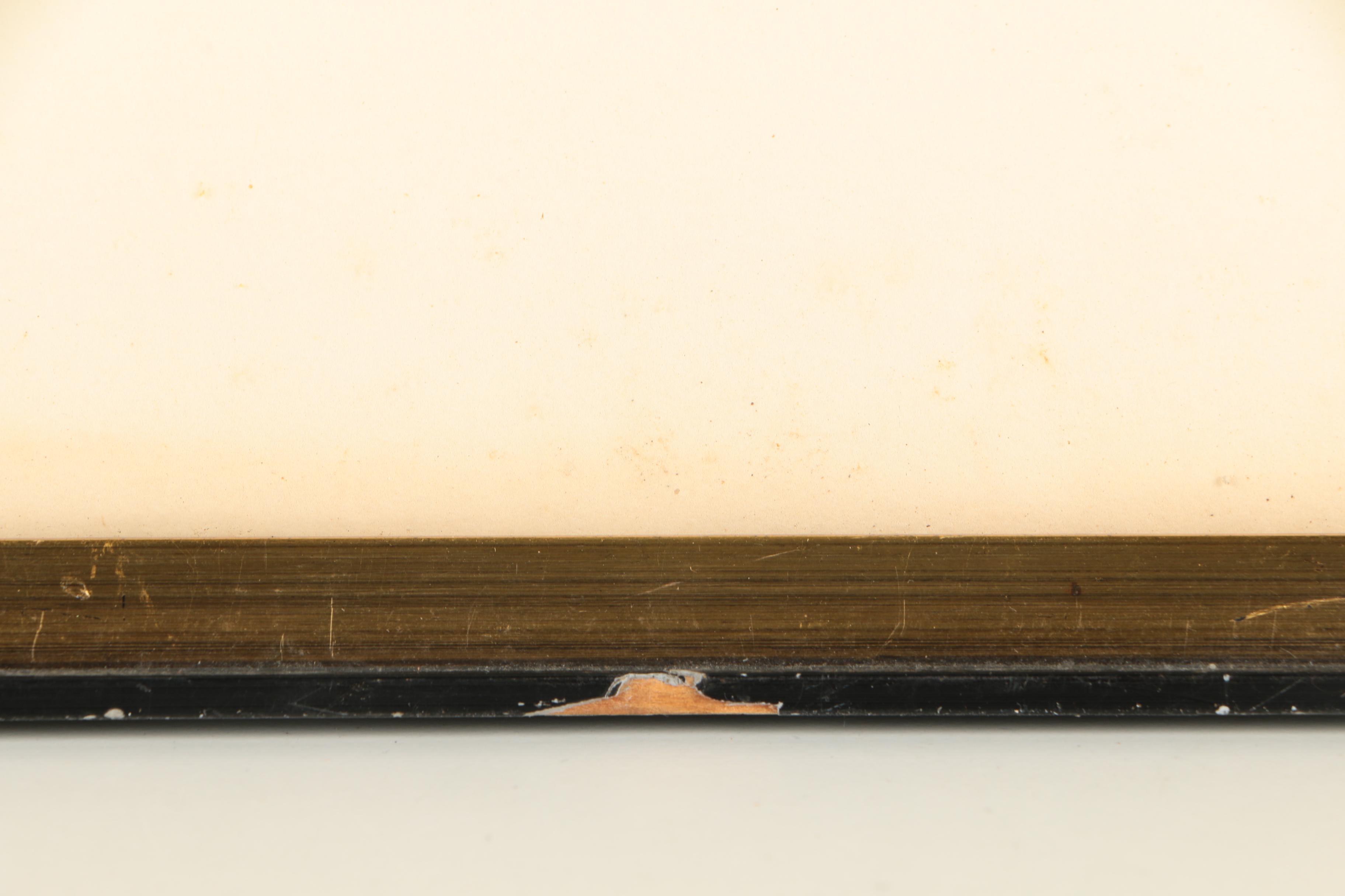 Saul Rabino Lithograph on Paper "The Wanderer"