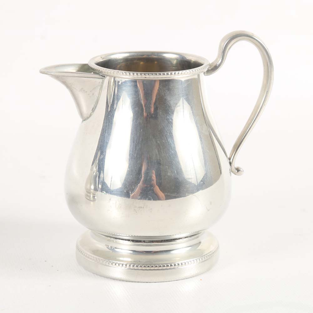 Queen Art Pewter Cream and Sugar Set