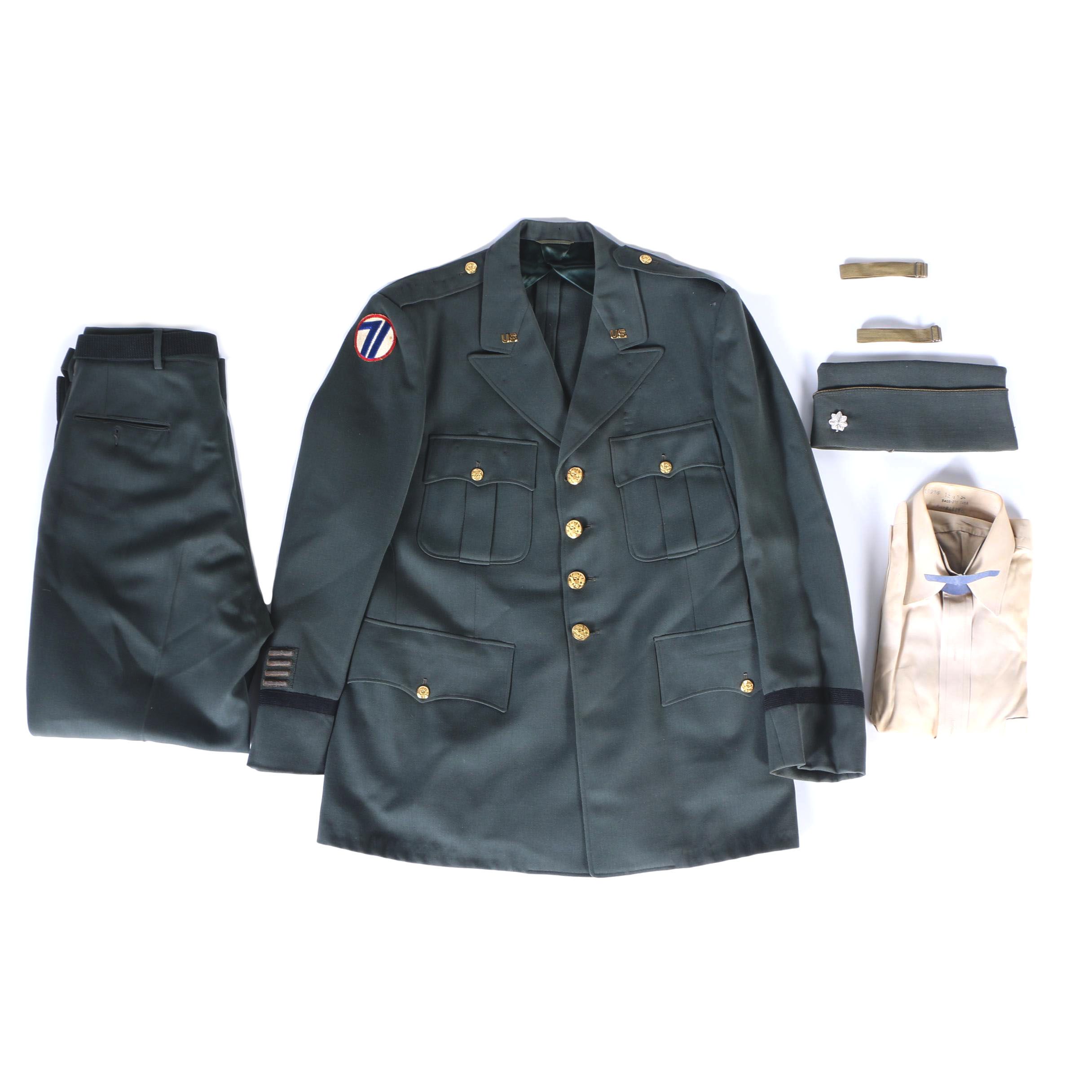 U.S. Army Major's Uniform from 71st Infantry Division
