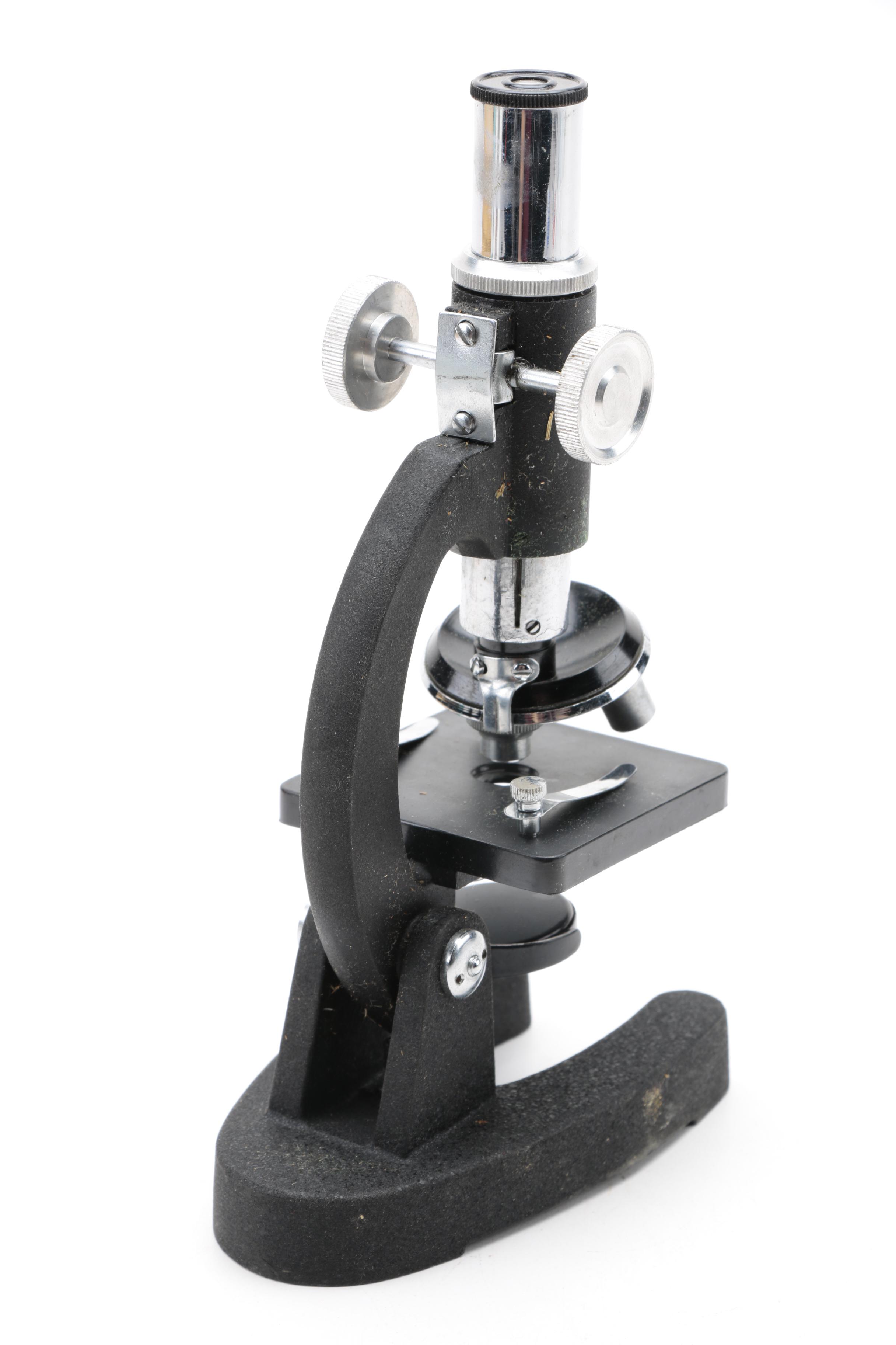 Vintage Metasco Microscope Kit