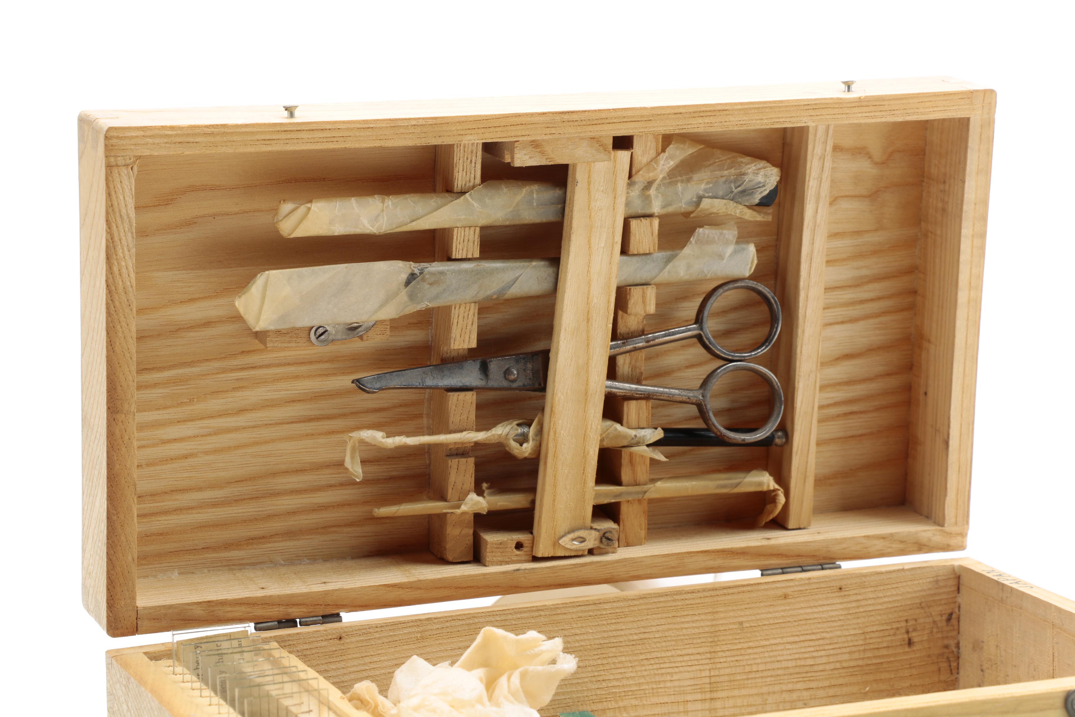 Vintage Metasco Microscope Kit