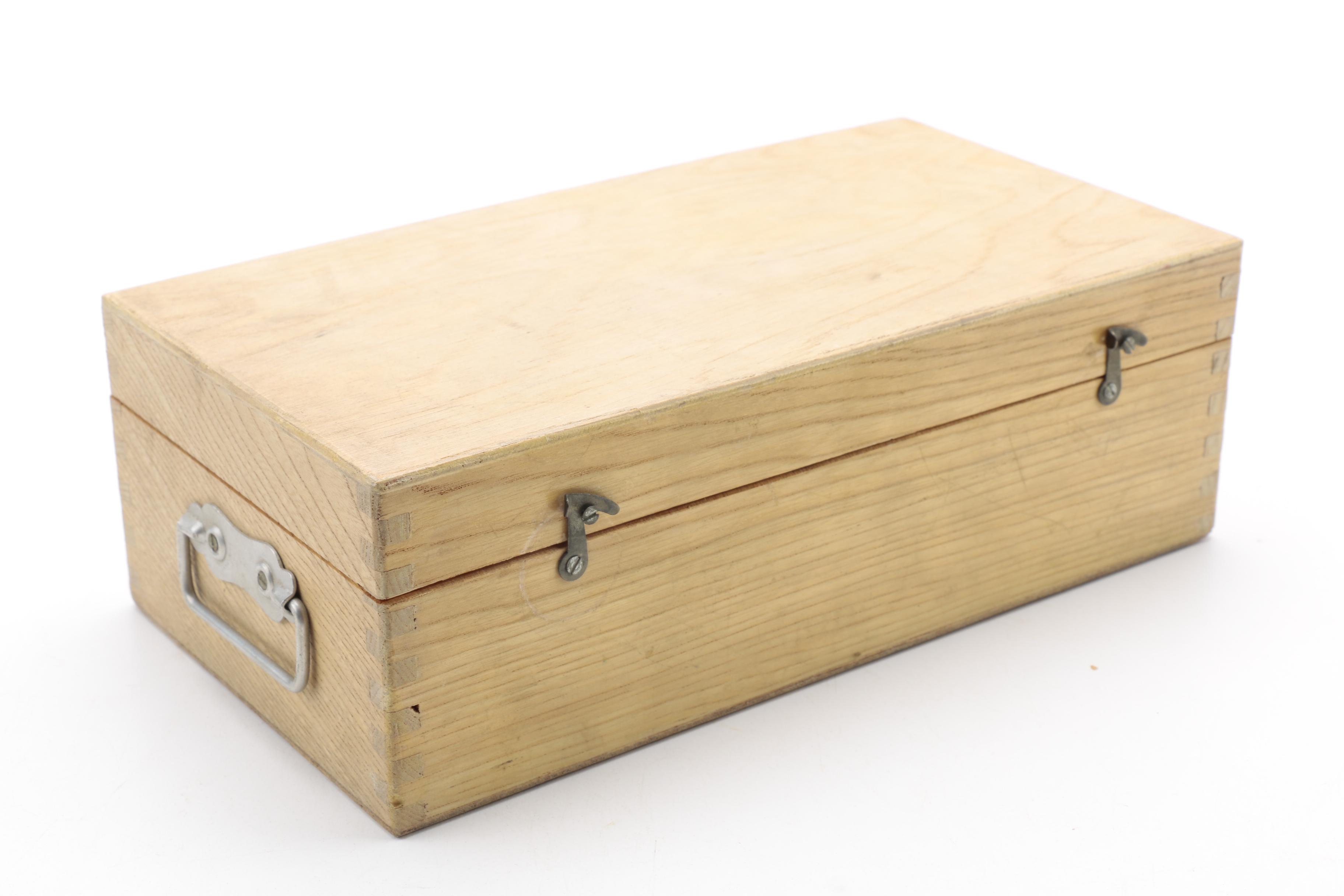 Vintage Metasco Microscope Kit