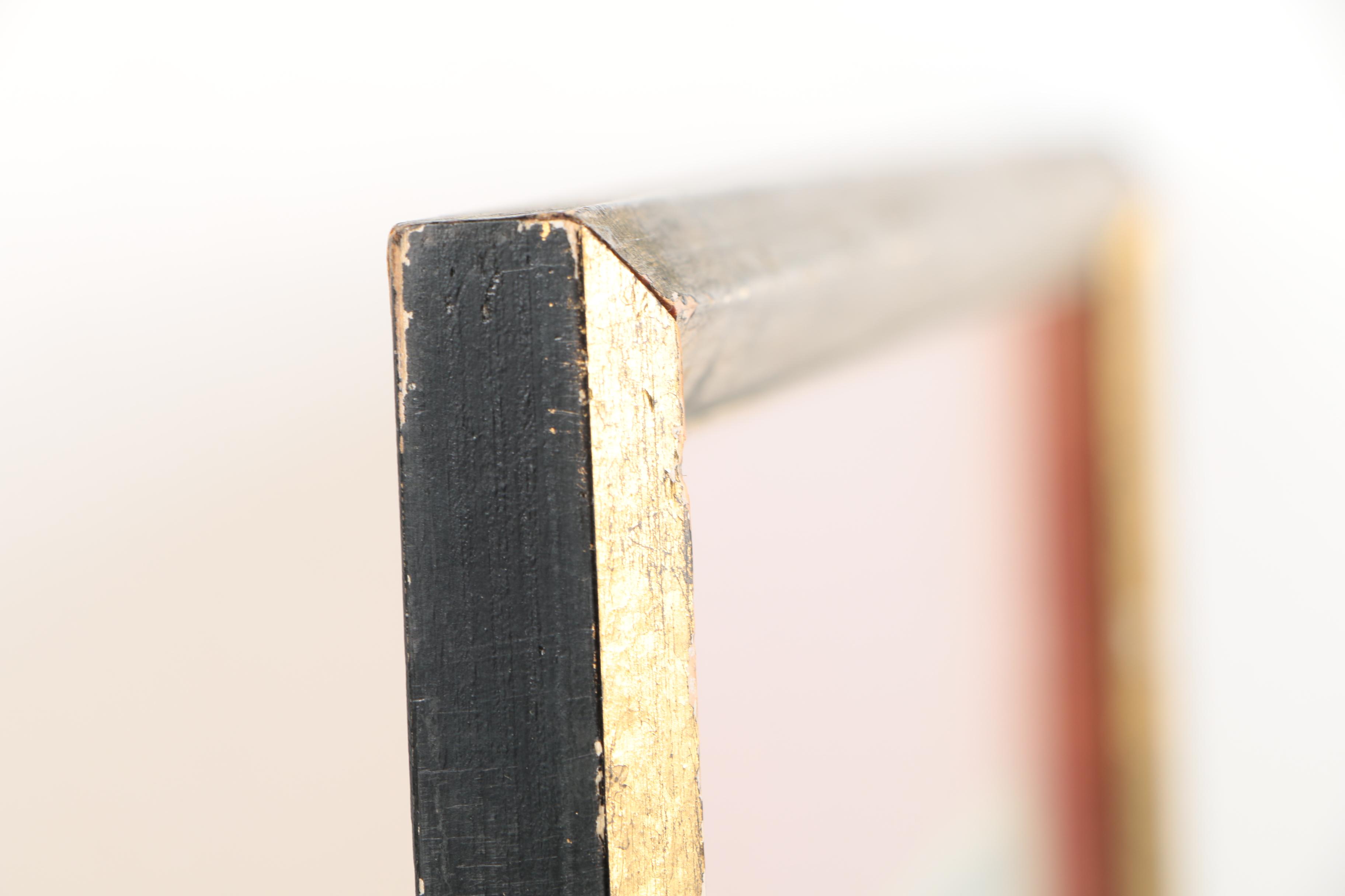 Vintage Restrike Woodblock Print After Hiroshige's "Kanbara: Night Snow"