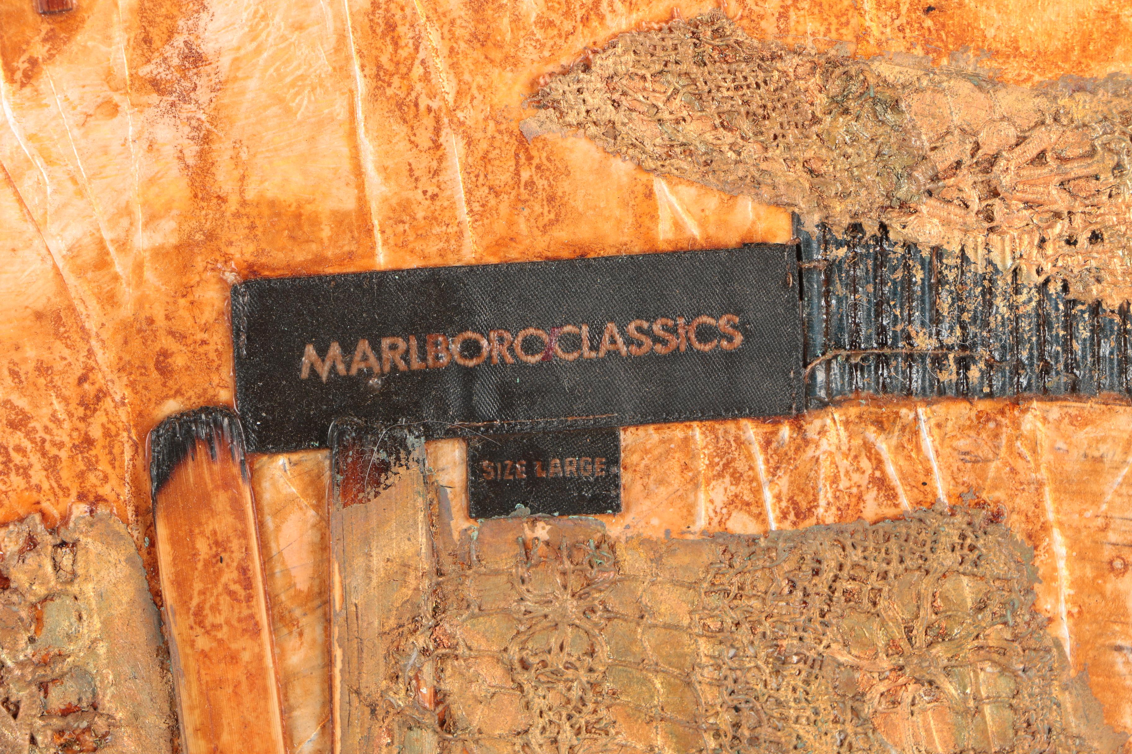 Ajtai Tamás Mixed Media Collage "Tapasztalat No. 24"