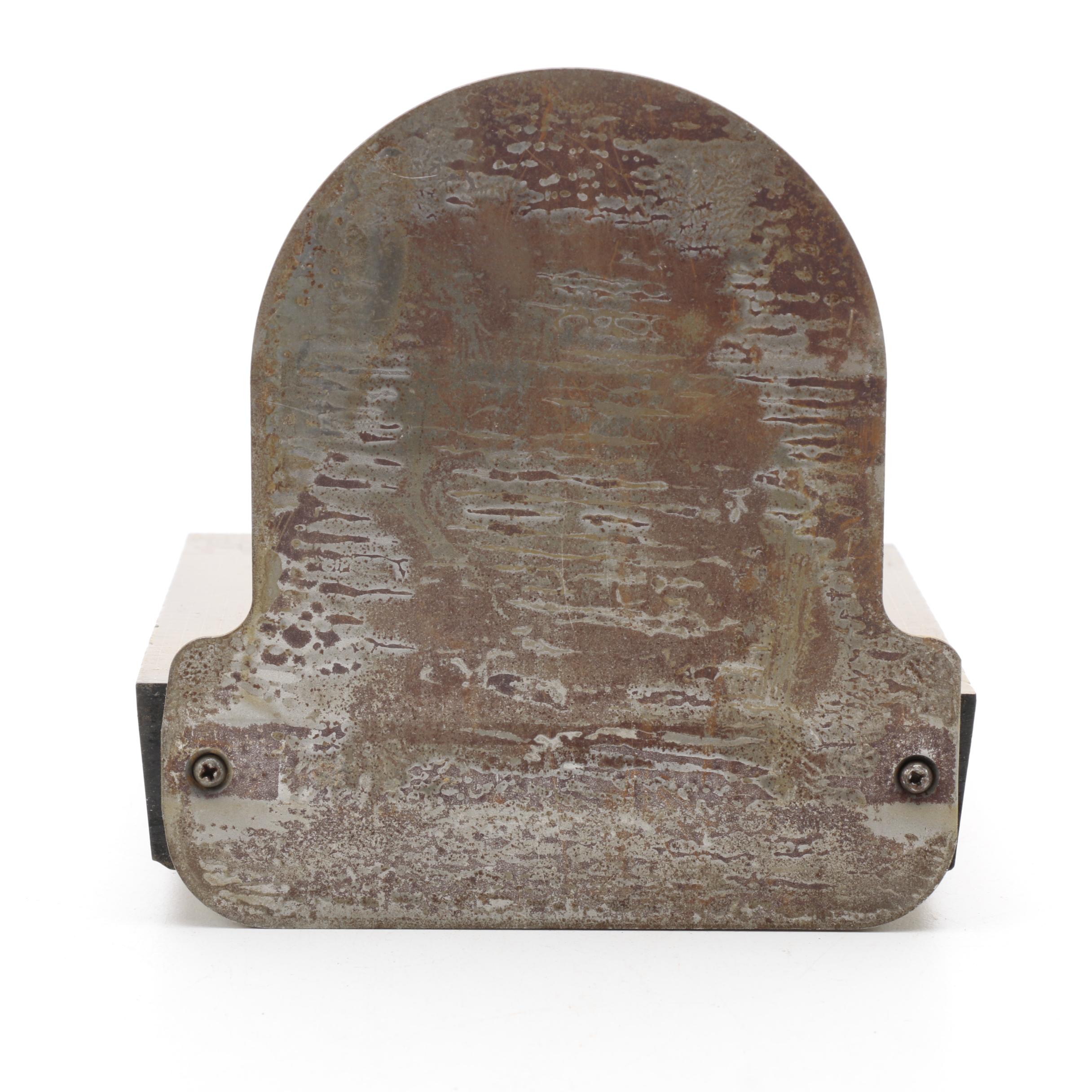 Brass Bookends and Other Office Accessories