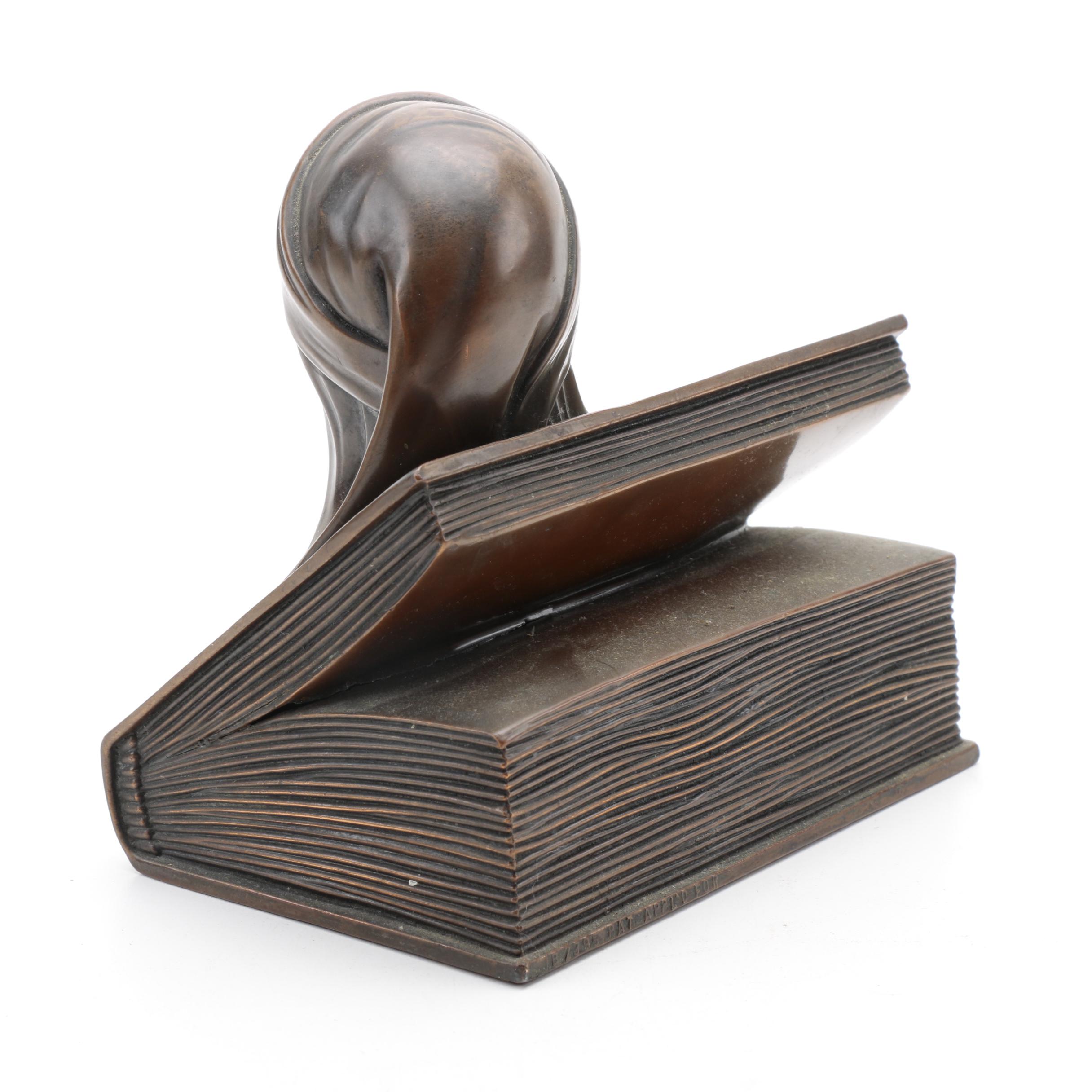 Brass Bookends and Other Office Accessories