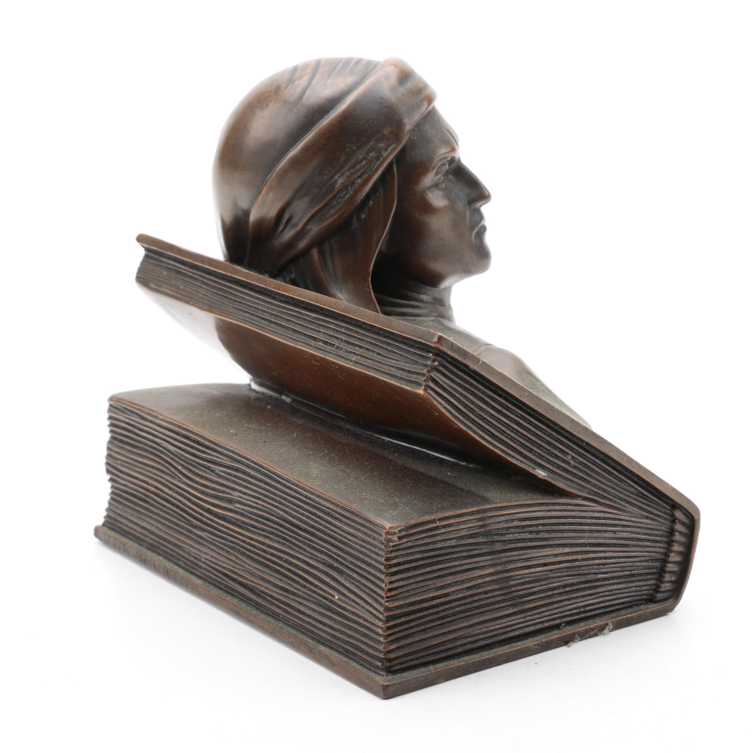 Brass Bookends and Other Office Accessories