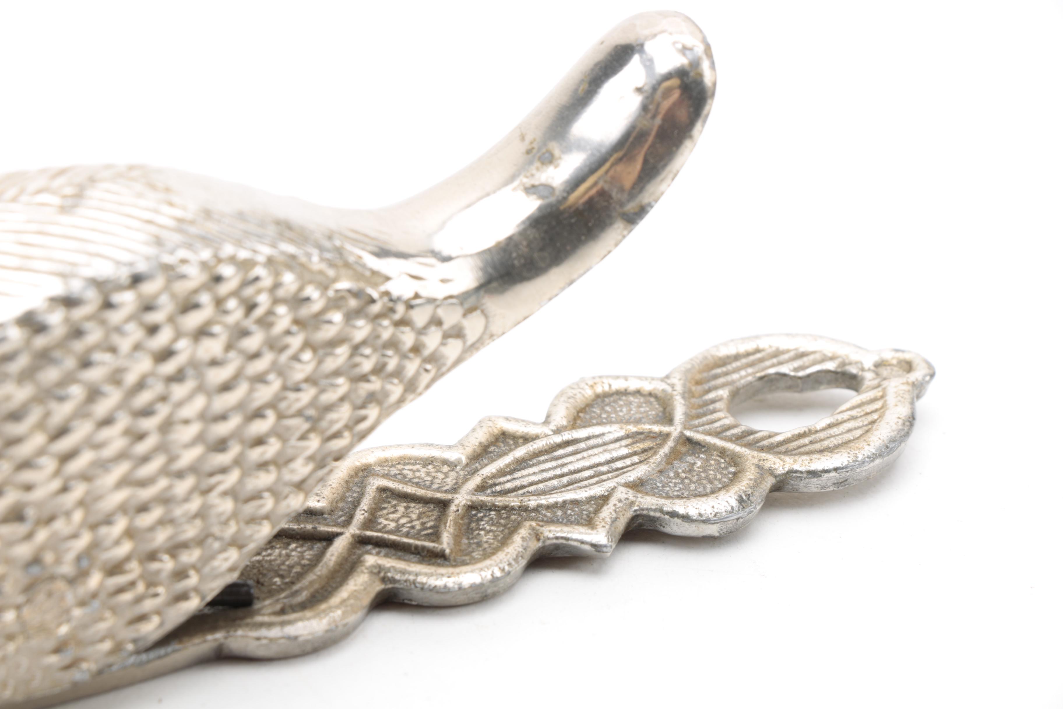 Brass Bookends and Other Office Accessories