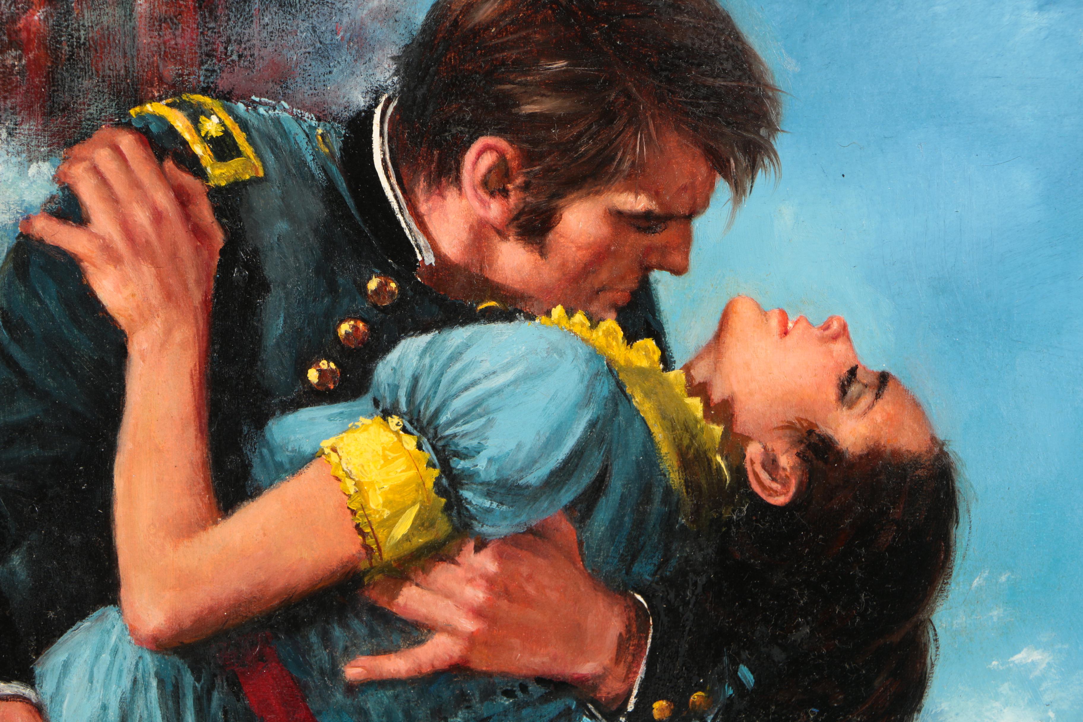 Lou Marchetti Painted Cover Illustration for "The Red Castle Women"