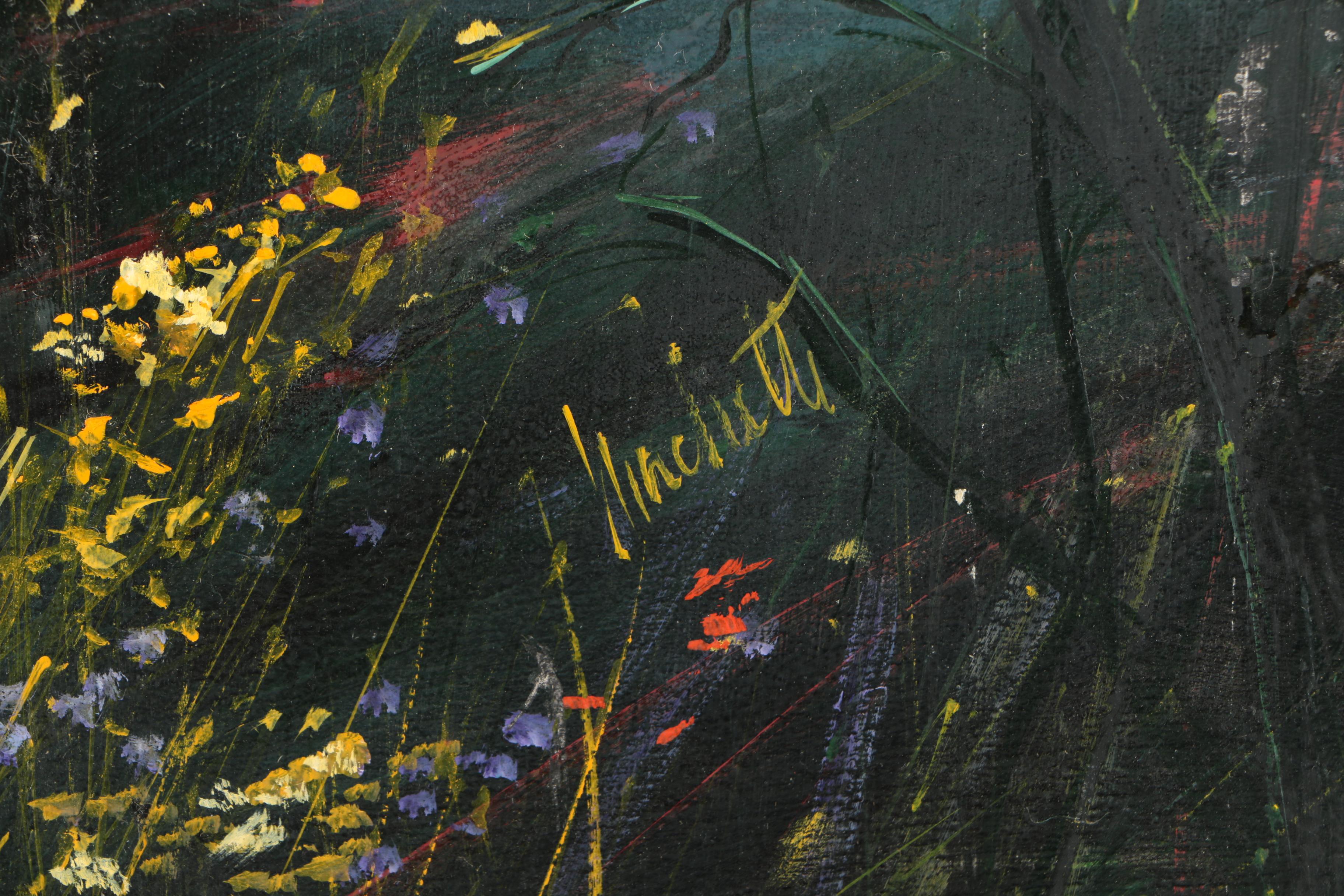 Lou Marchetti Painted Cover Illustration for "The Red Castle Women"