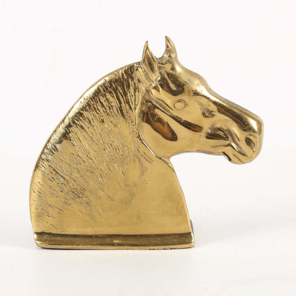 Virginia Metalcrafters Percheron Bookend