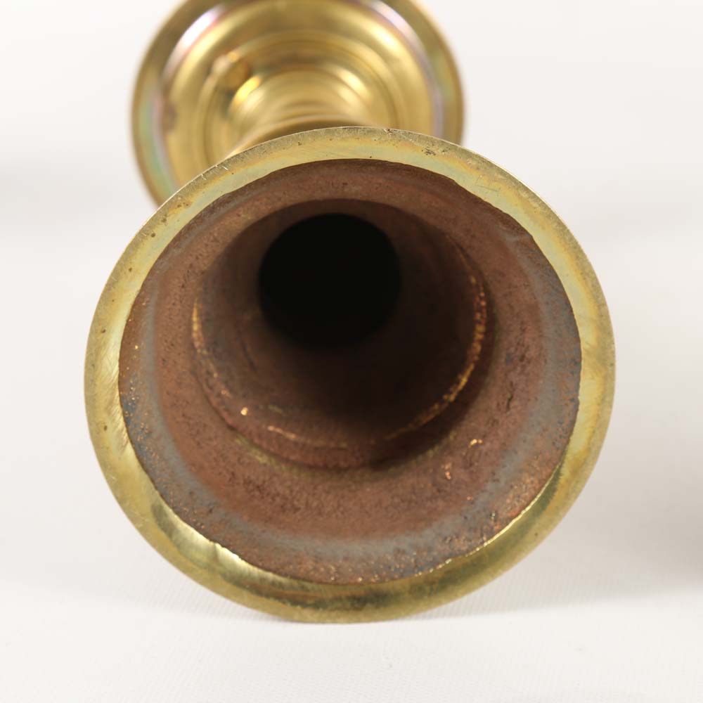 Virginia Metalcrafters Brass Candle Holders