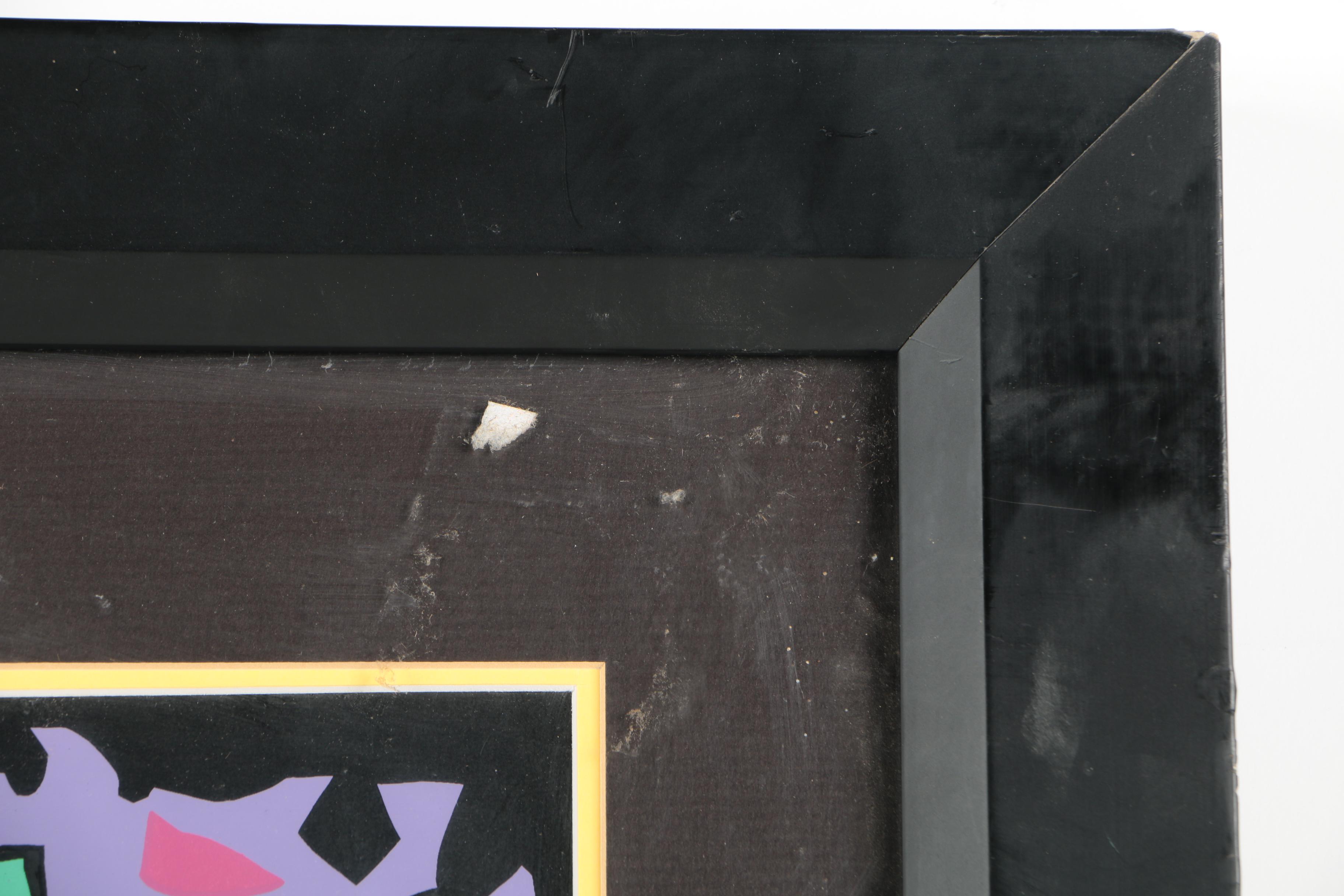 J. Rizzi Limited Edition Serigraph on Paper "Montreux Jazz Festival 1997"