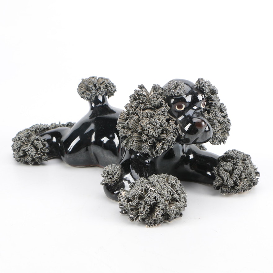 Vintage Spaghetti Poodle Figurine