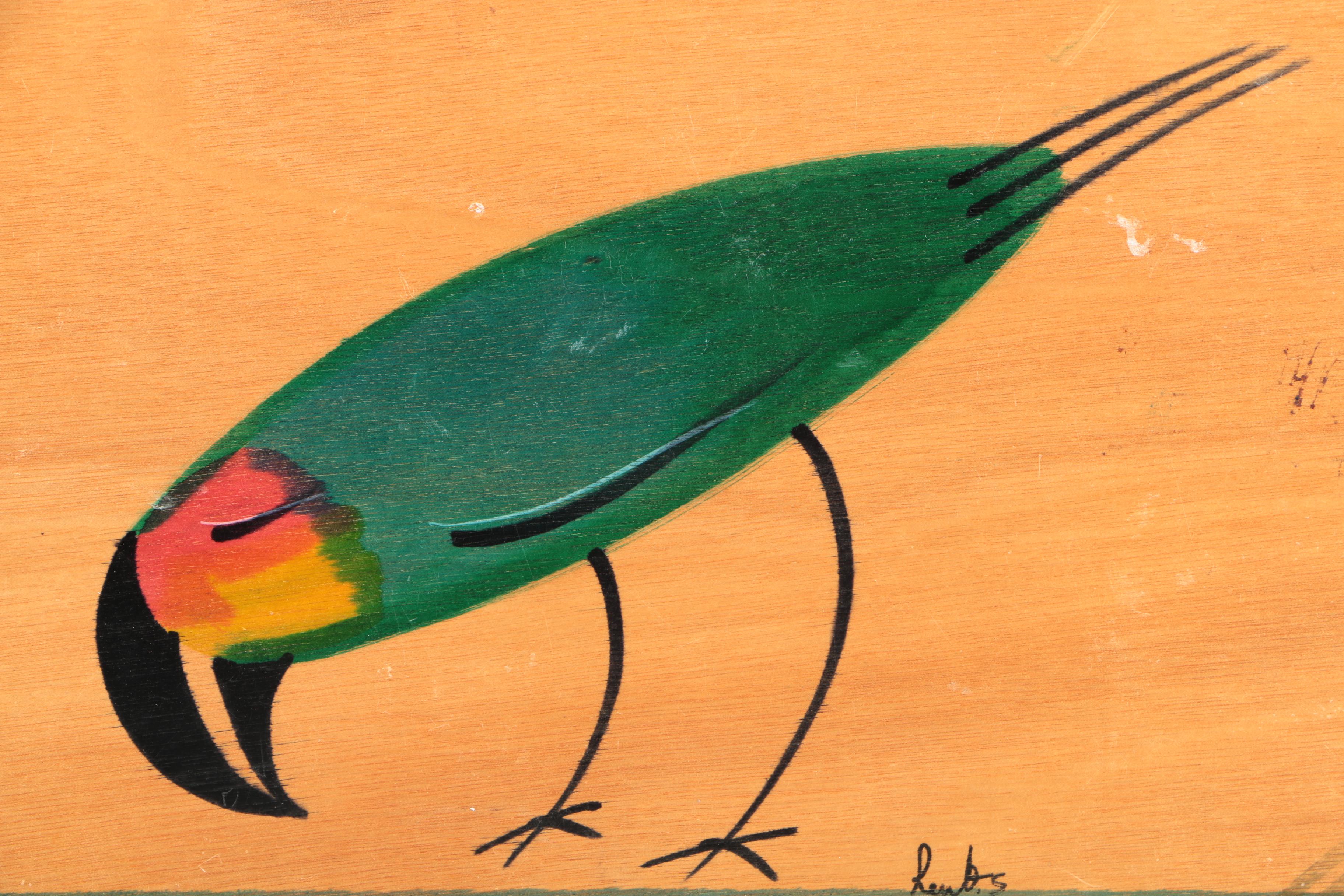Kakadu Ink Paintings of Birds and Water