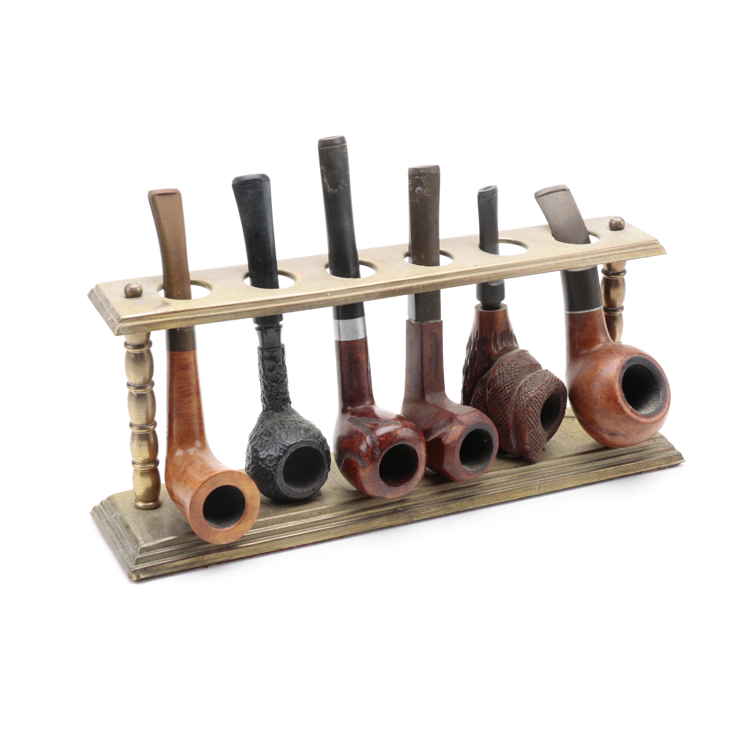Smoking Pipes and Stand