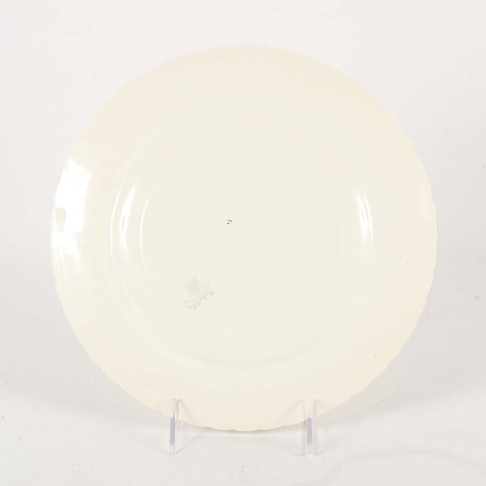 Burleigh Ware HRM Queen Elizabeth II Coronation Plate