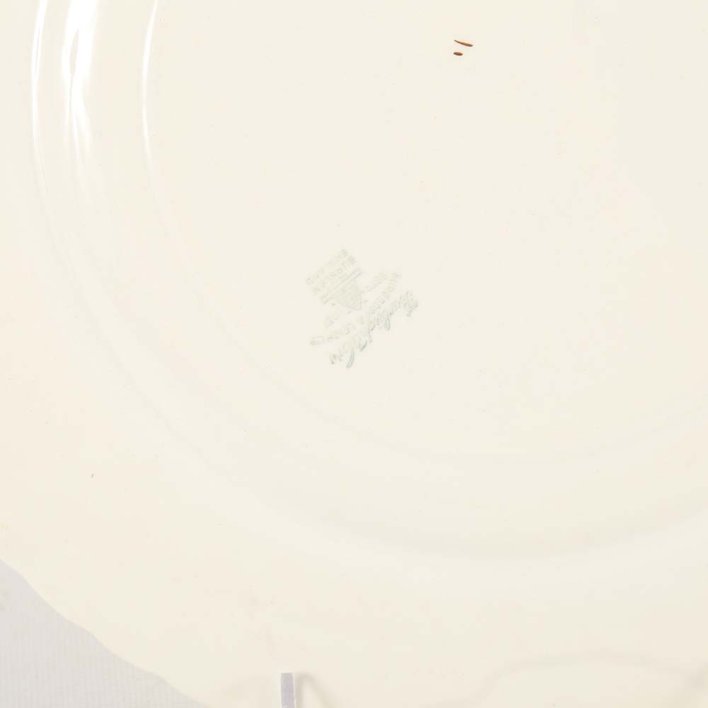 Burleigh Ware HRM Queen Elizabeth II Coronation Plate