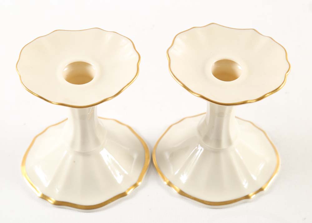 Lenox Candle Holders