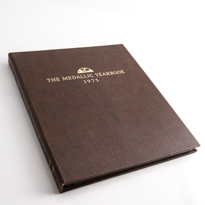 1975 Franklin Mint Sterling Silver Medallic Yearbook