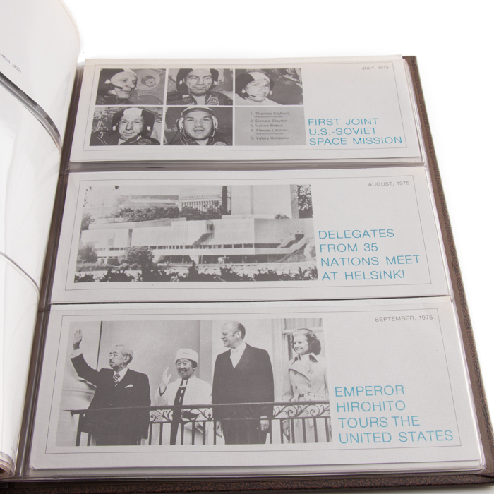 1975 Franklin Mint Sterling Silver Medallic Yearbook