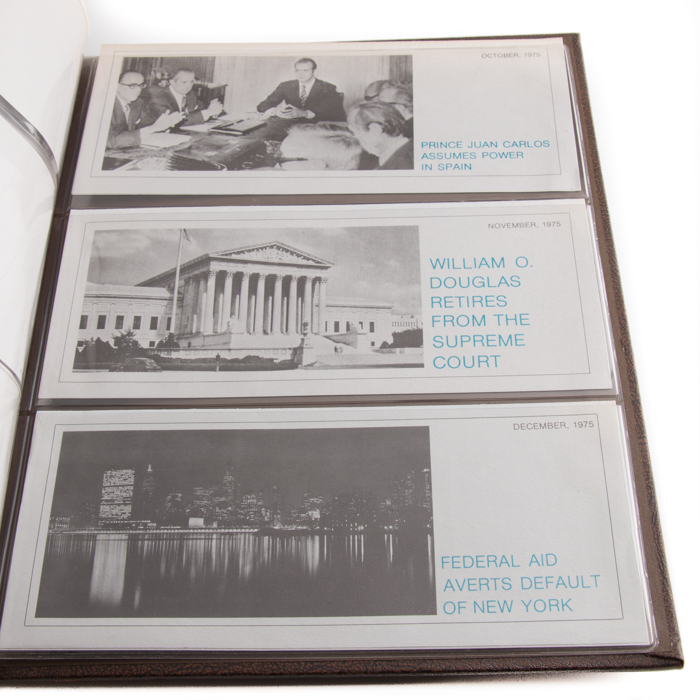 1975 Franklin Mint Sterling Silver Medallic Yearbook