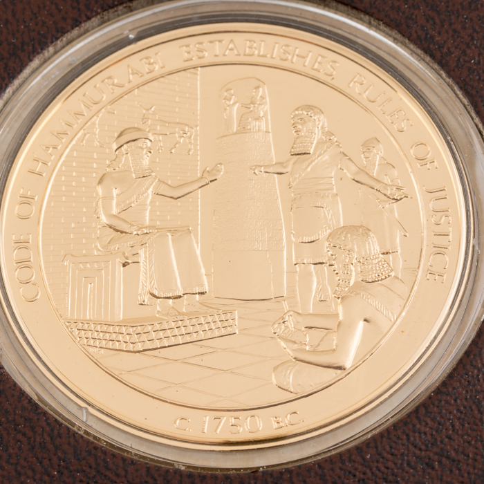 Franklin Mint Medallic History of Mankind