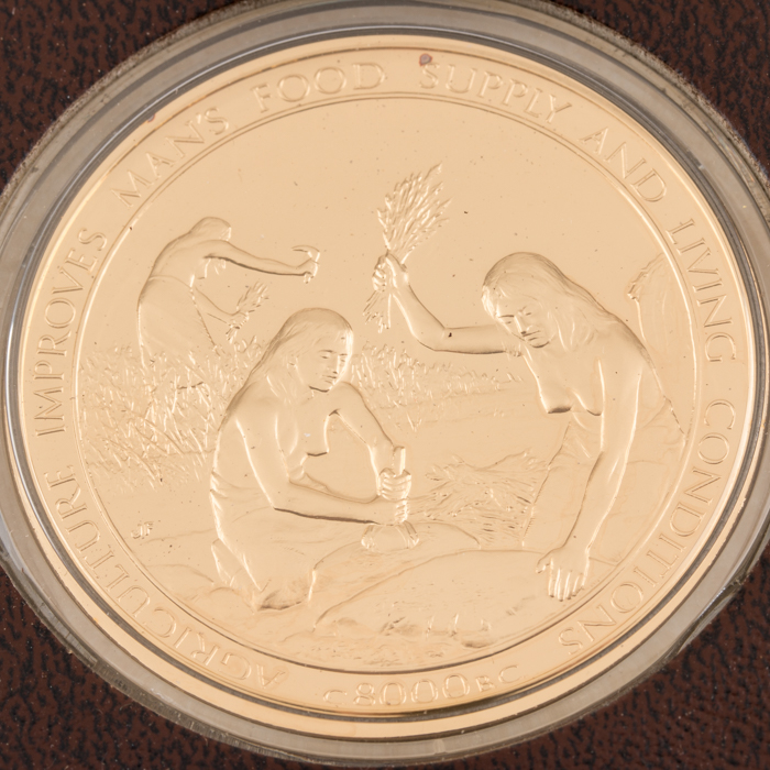 Franklin Mint Medallic History of Mankind