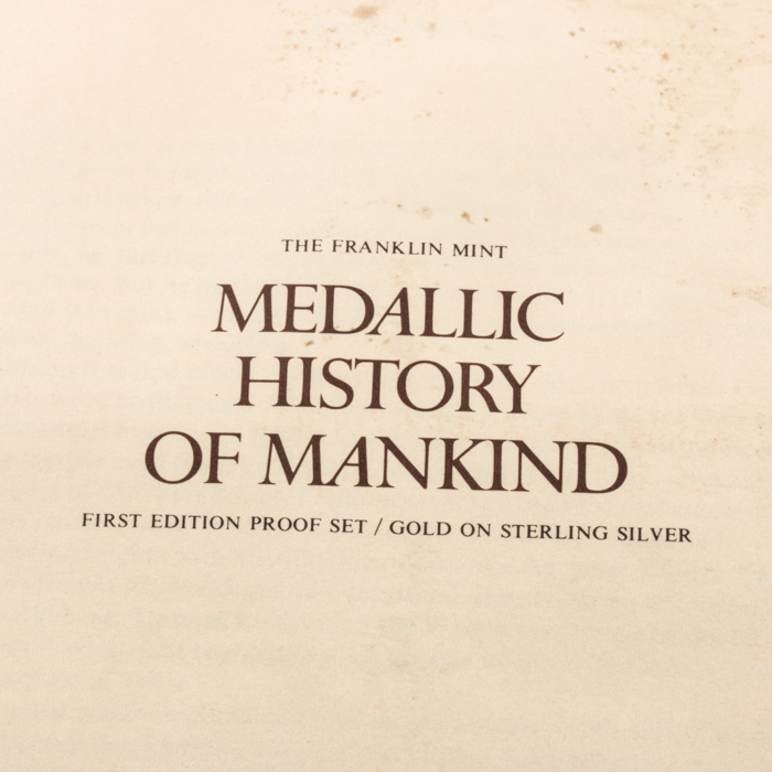 Franklin Mint Medallic History of Mankind