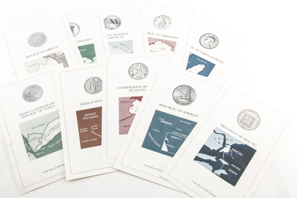 Franklin Mint Coin Sets of All Nations