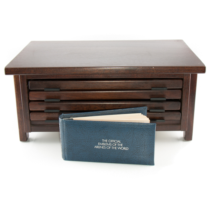 Collection of Sterling Silver Commemorative Airline Ingots