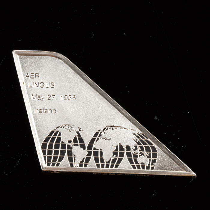 Collection of Sterling Silver Commemorative Airline Ingots