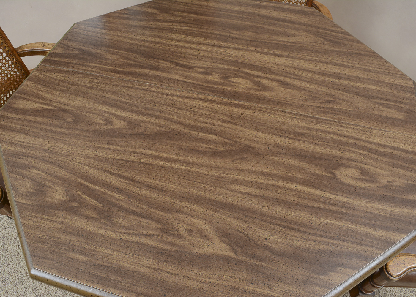 Octagonal Dining Table with Chairs