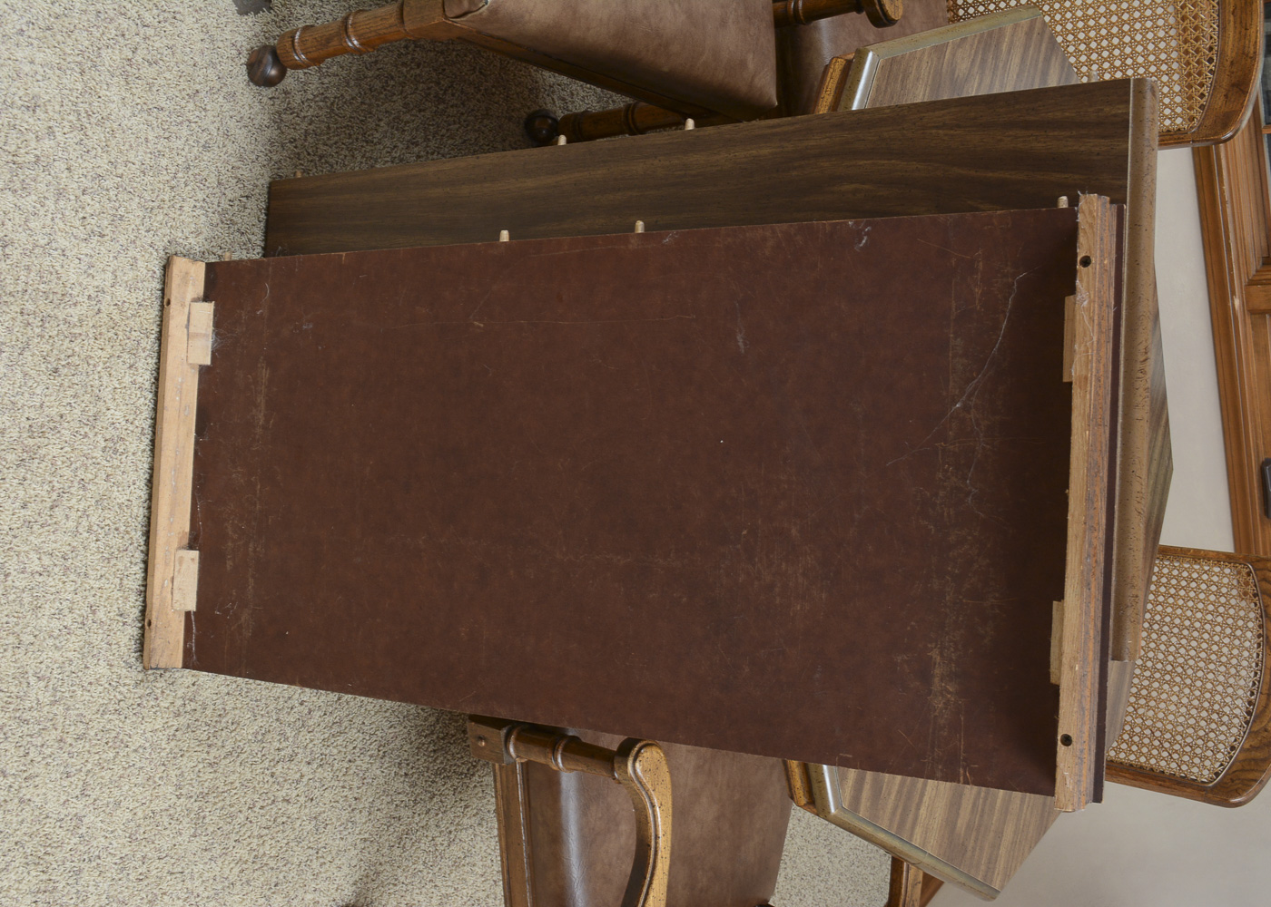 Octagonal Dining Table with Chairs