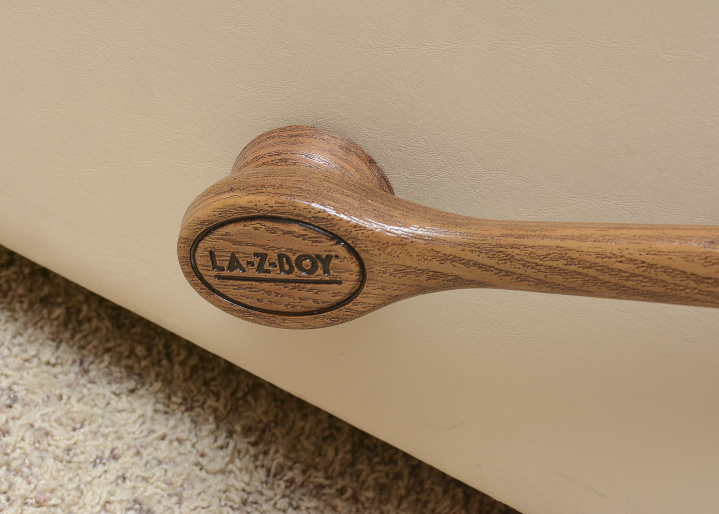 Leather Recliner by La-Z-Boy