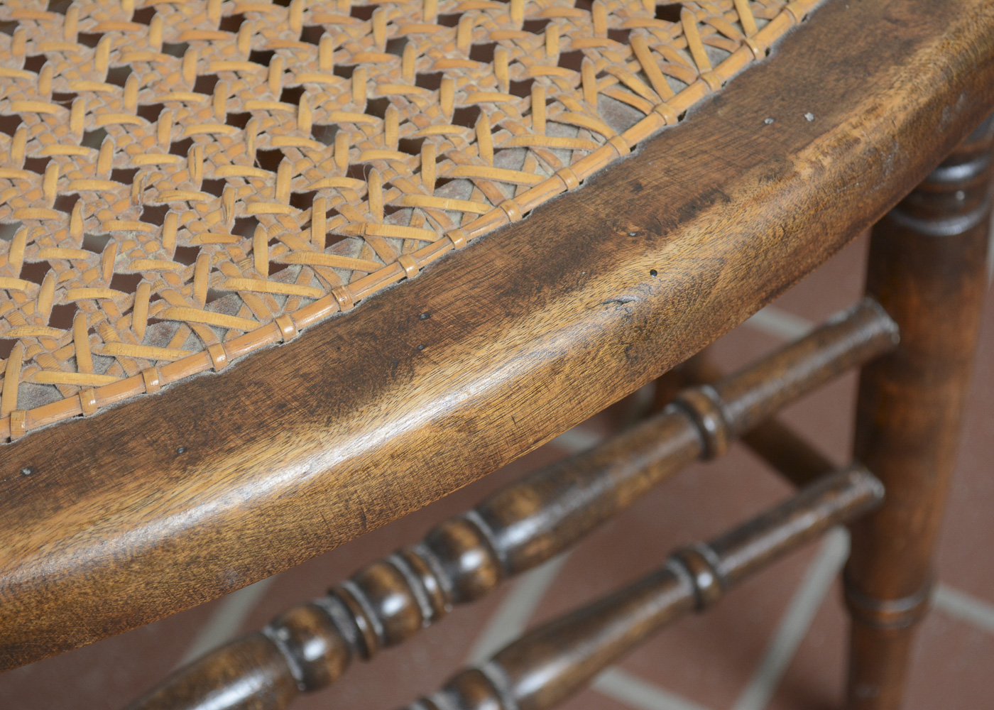 Antique Victorian Caned Side Chairs