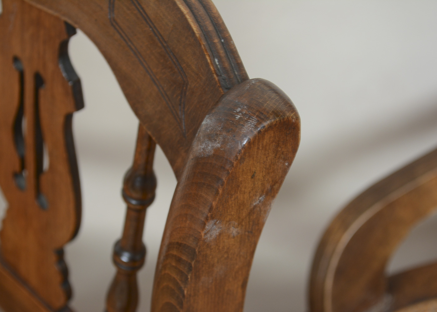 Antique Victorian Caned Side Chairs