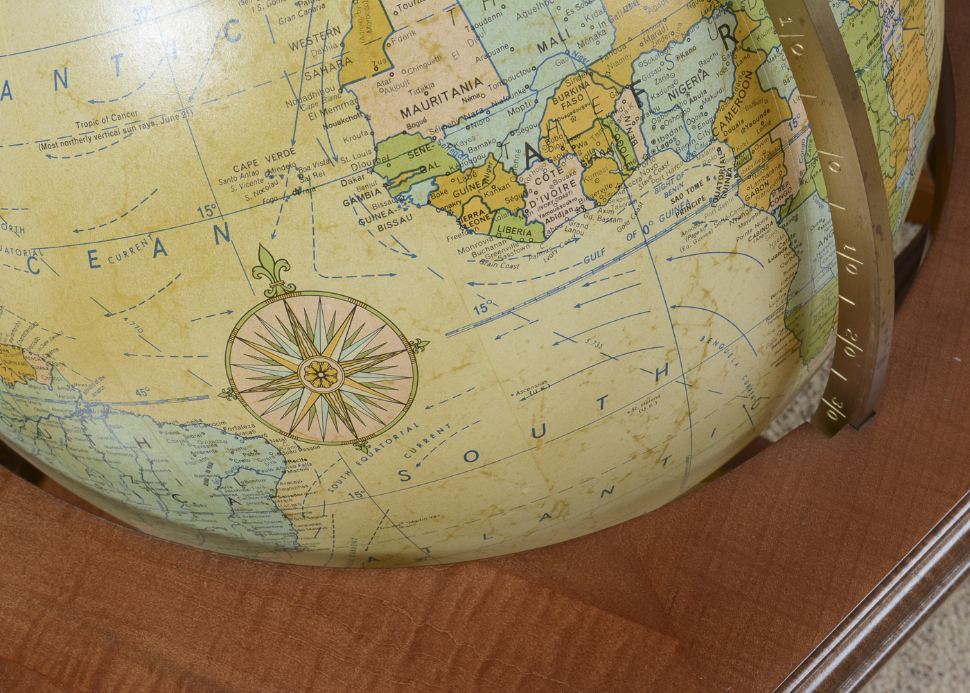 20" Heirloom Illuminated Floor Globe by Replogle