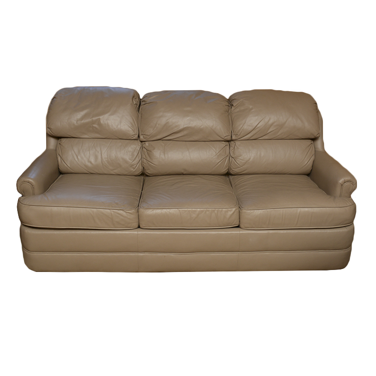 Leather Sleeper Sofa by Lackawanna