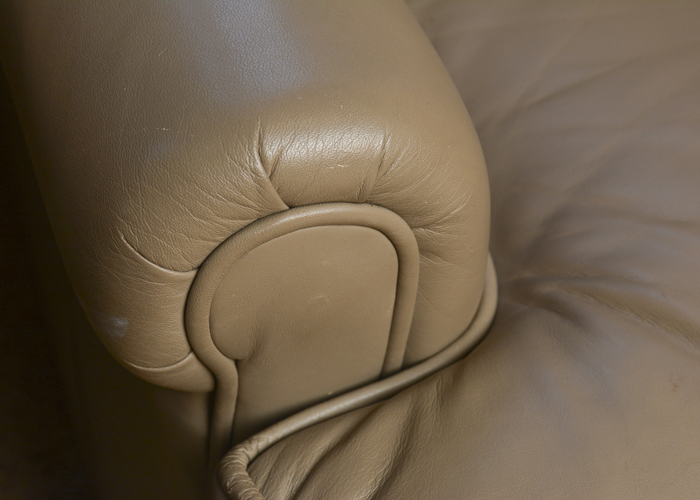 Leather Sleeper Sofa by Lackawanna